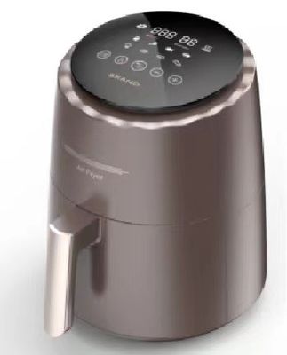 Friteuse à hautes températures à la maison d'air de 220V 1400W avec 3.5L faisant frire le panier