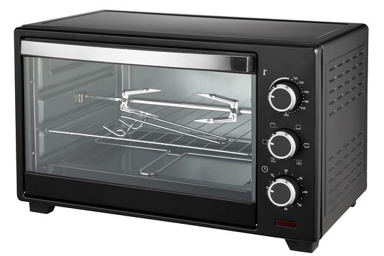 Grille-pain électrique Oven With Enamel Bake Pan de la cuisine 220V 1280W