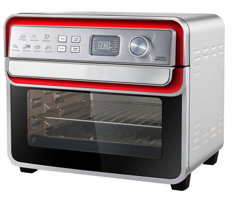 Digital Control 22L Air Fryer Toaster Oven , 1600Watt Electric Toaster Oven