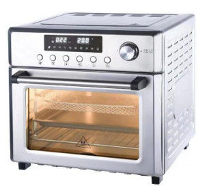 Four exempt d'huile de grille-pain de friteuse d'air de la convection 25litre d'acier inoxydable